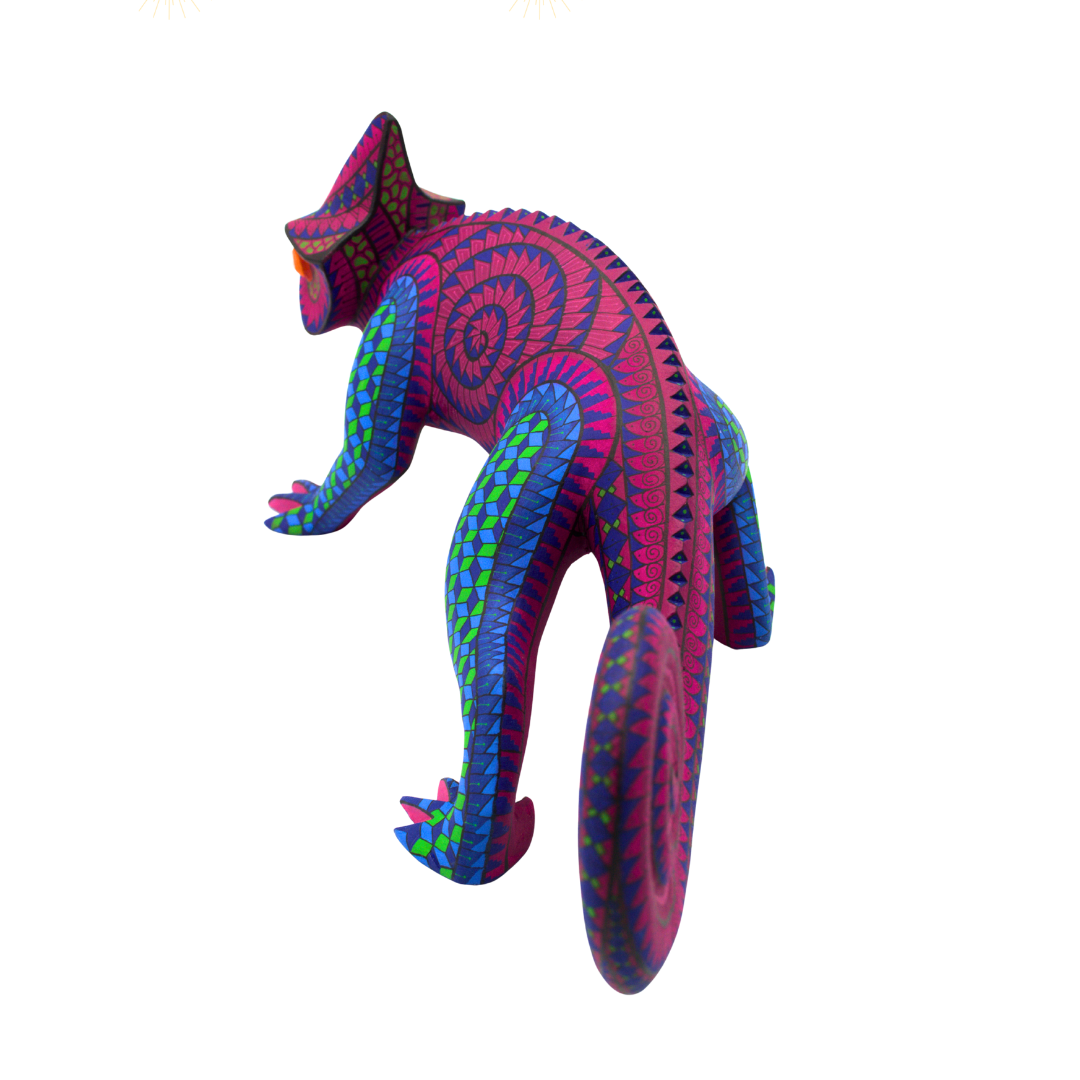Alebrije Camaleón Fiusha - Image 4