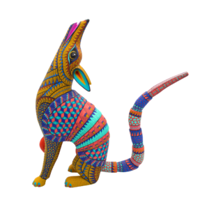 Alebrije Coyote Armadillo