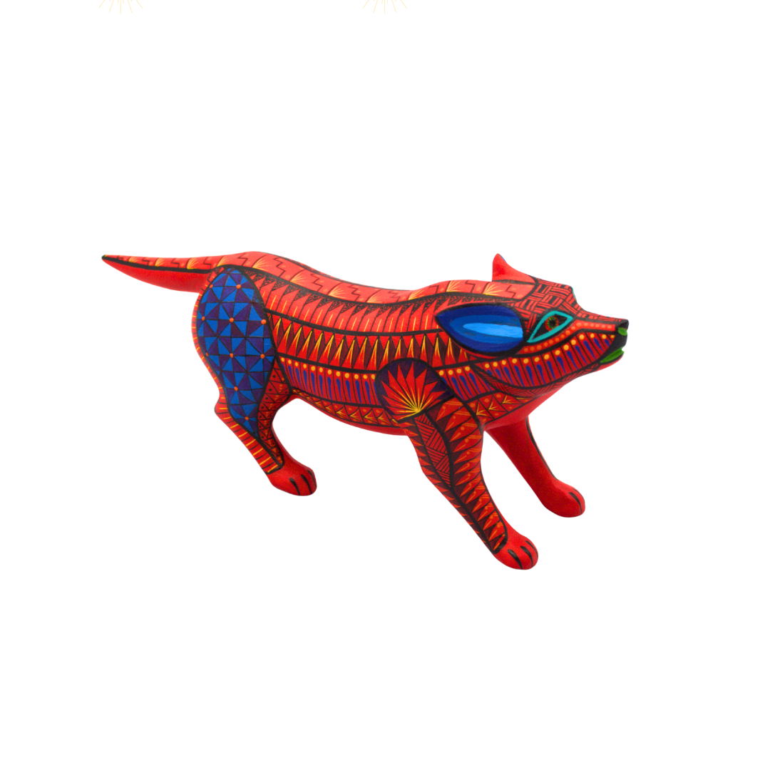 Alebrije Perro Rojo