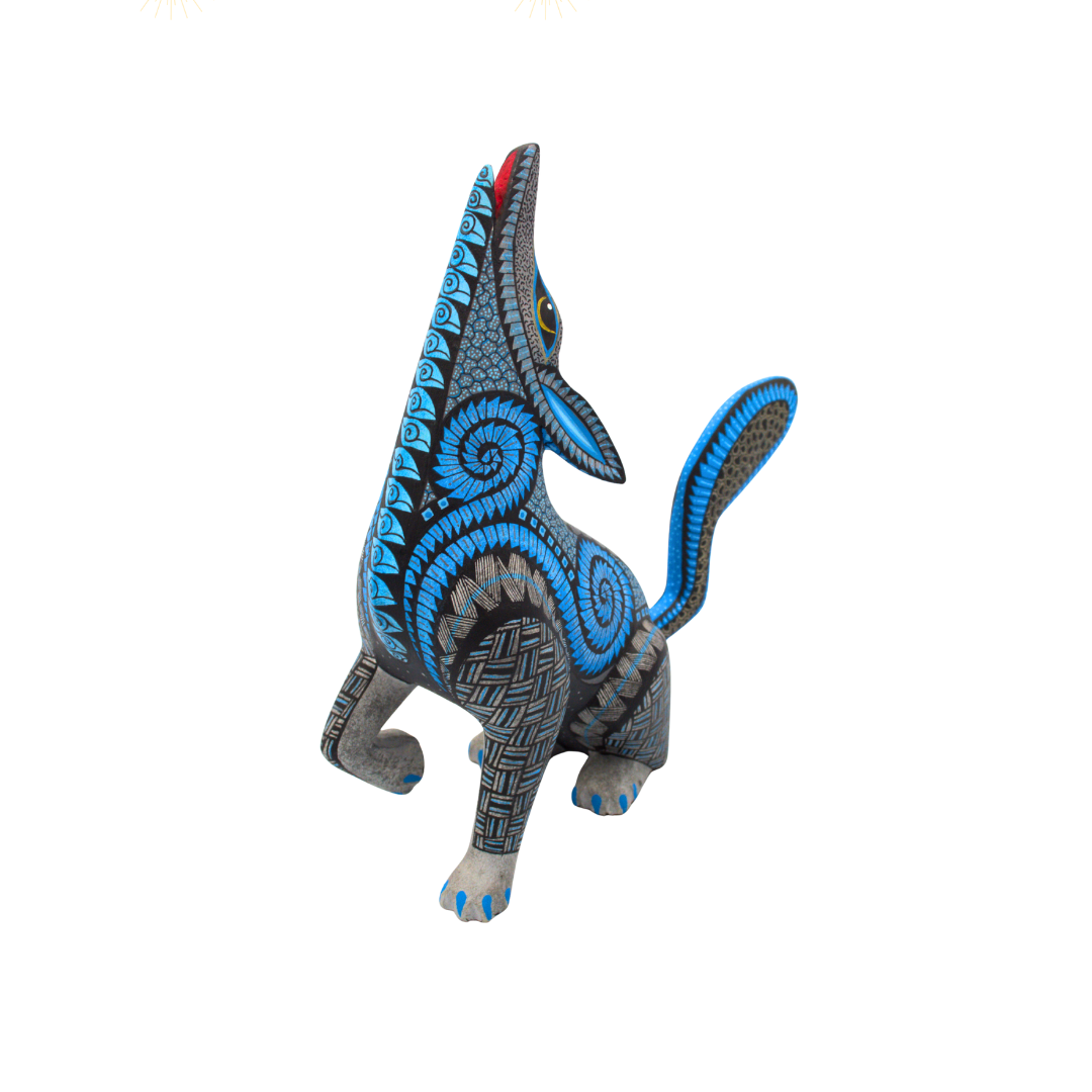 Alebrije Coyote Azul - Image 4