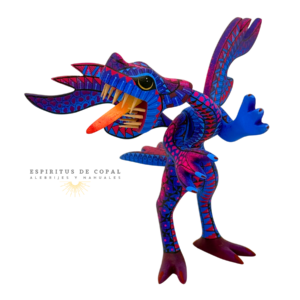 Alebrije Dragón Zapoteca / Tallado en Madera / Espíritus de Copal / Oaxaca