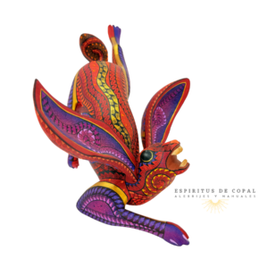 Alebrije Liebre Zapoteca / Tallada en Madera de Copal / Espíritus de Copal / Oaxaca