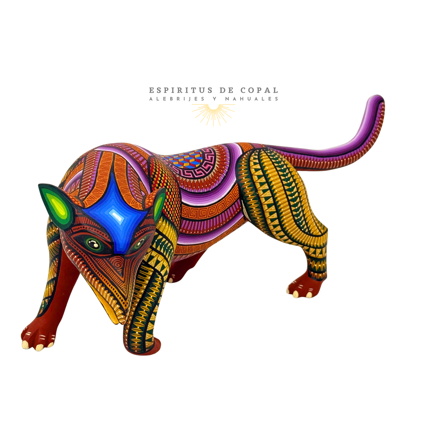 Alebrije Perro Águila / Tallado en madera de copal / Espíritus de Copal / Oaxaca - Image 2