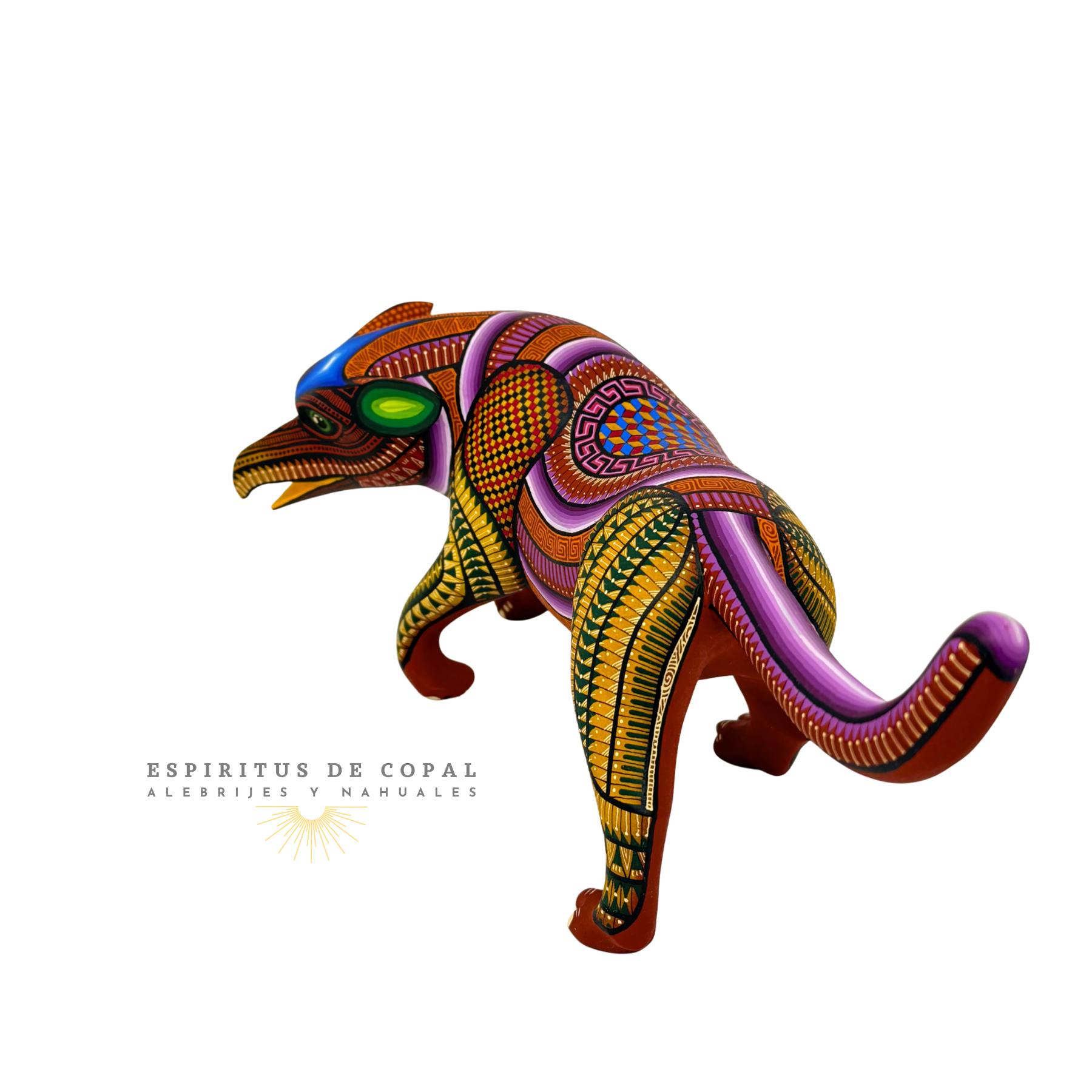 Alebrije Perro Águila / Tallado en madera de copal / Espíritus de Copal / Oaxaca - Image 4