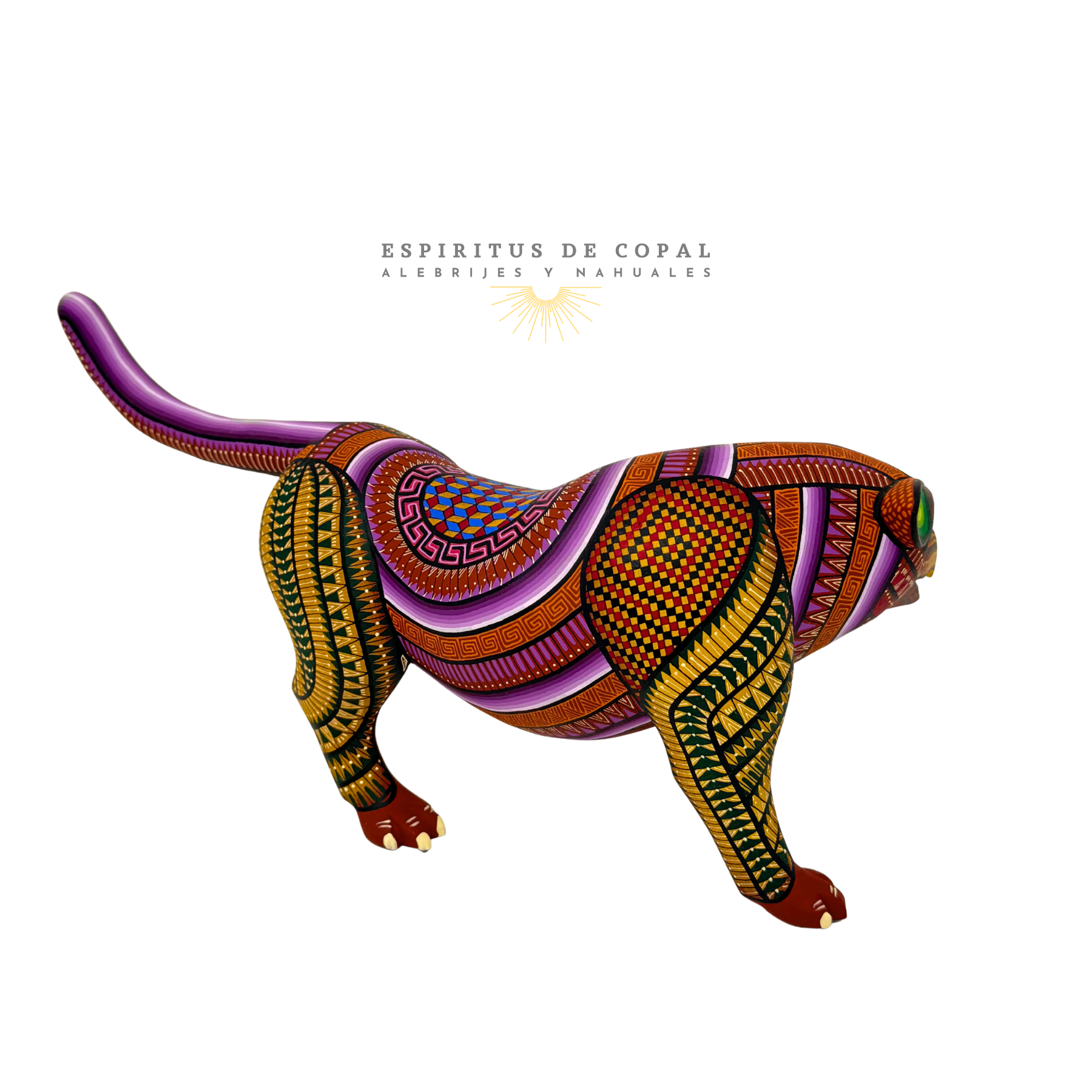 Alebrije Perro Águila / Tallado en madera de copal / Espíritus de Copal / Oaxaca - Image 5