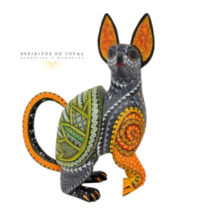 Alebrije Perro Tortuga / Lealtad Eterna / Tallado en madera de copal / Espíritus de Copal / Oaxaca
