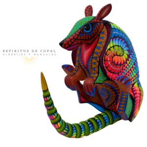 Armadillo | Protección Ancestral | Hecho a Mano | Espíritus de Copal | Oaxaca