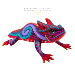 Camaleón del Desierto | Adaptación y Sabiduría | Hecho a Mano | Espíritus de Copal | Oaxaca