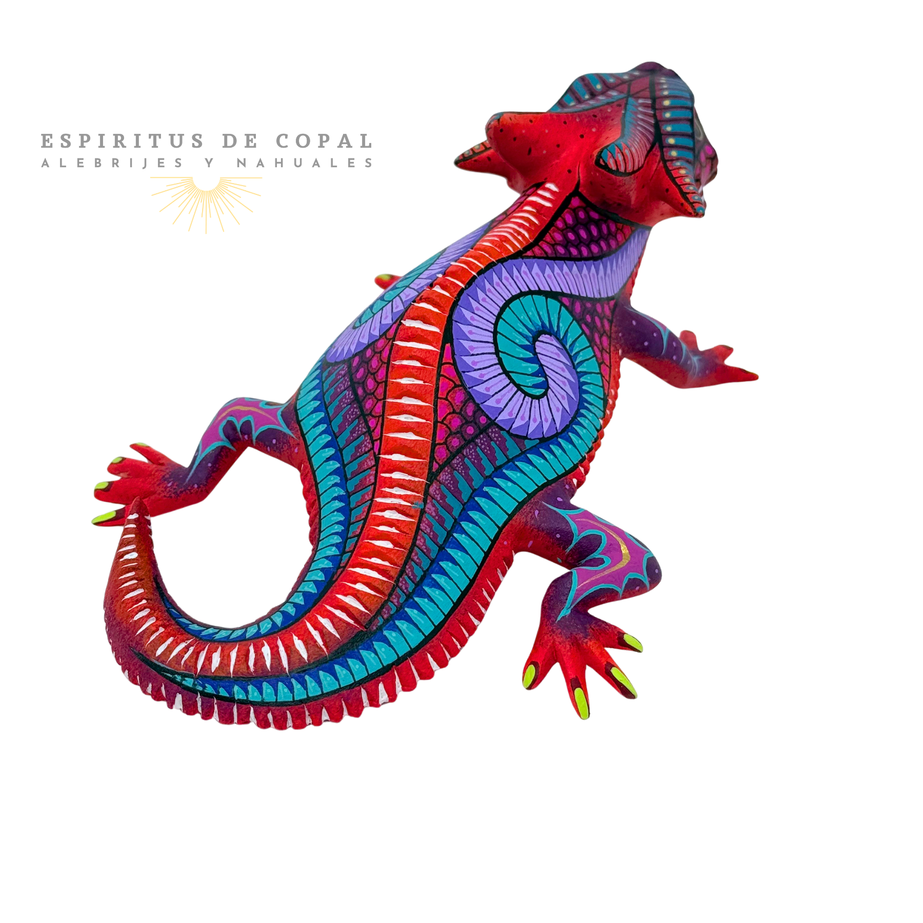 Camaleón del Desierto | Adaptación y Sabiduría | Hecho a Mano | Espíritus de Copal | Oaxaca - Image 4