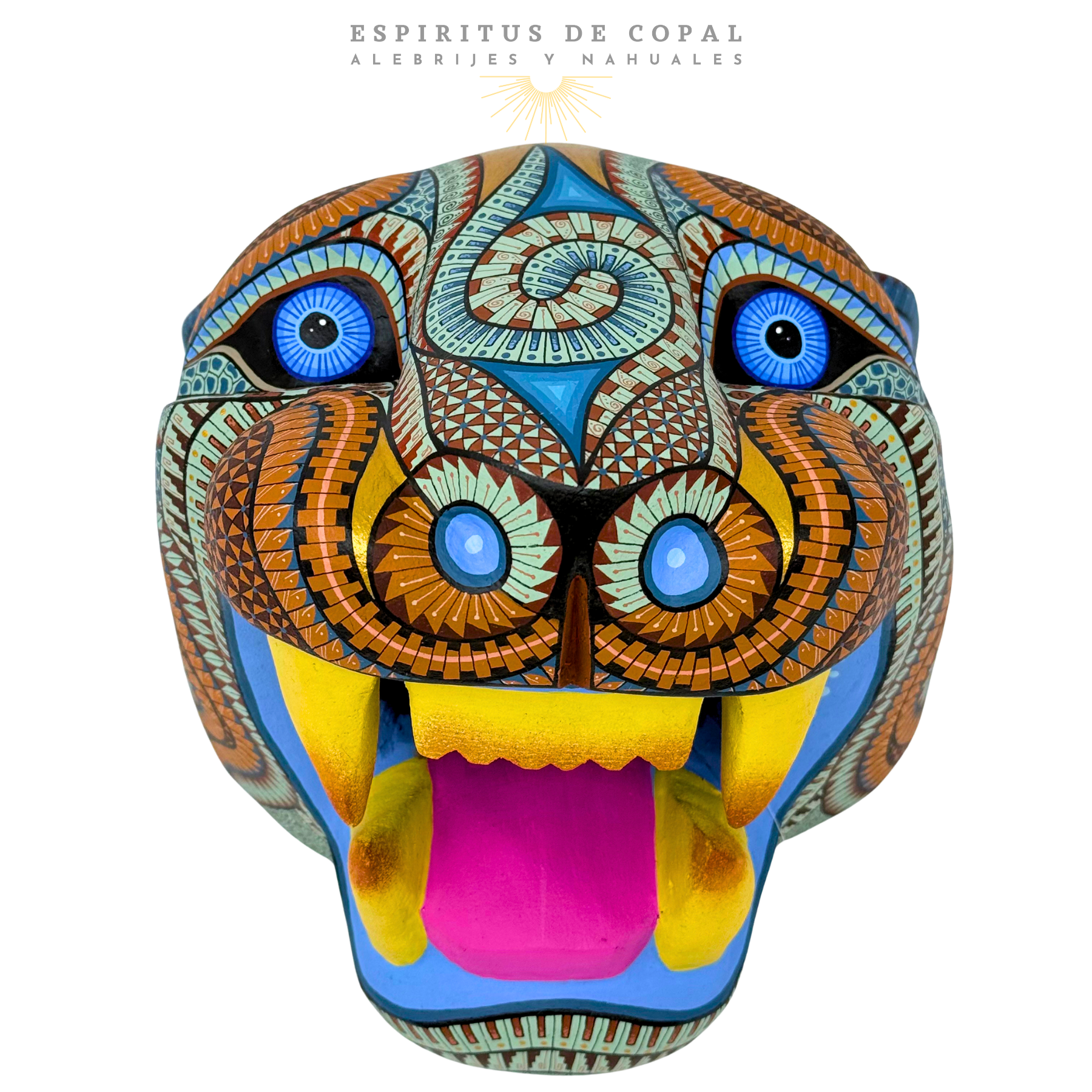Cabeza de Jaguar | Poder Ancestral | Hecho a Mano | Espíritus de Copal | Oaxaca - Image 6