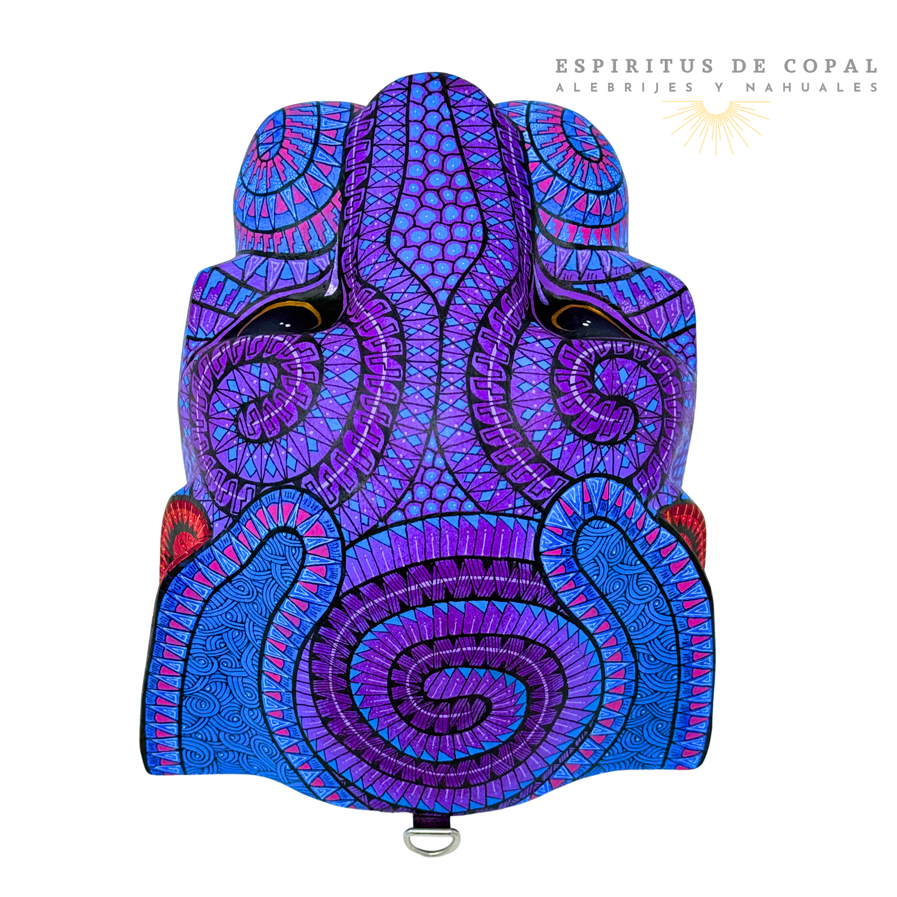 Cabeza de Jaguar | Energía Espiritual | Hecho a Mano | Espíritus de Copal | Oaxaca - Image 3