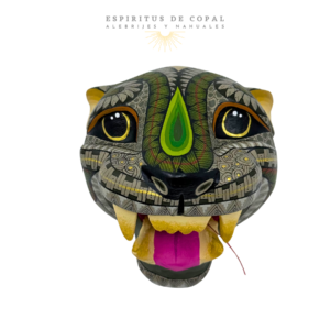 Cabeza de Jaguar | Espíritu Protector | Hecho a Mano | Espíritus de Copal | Oaxaca