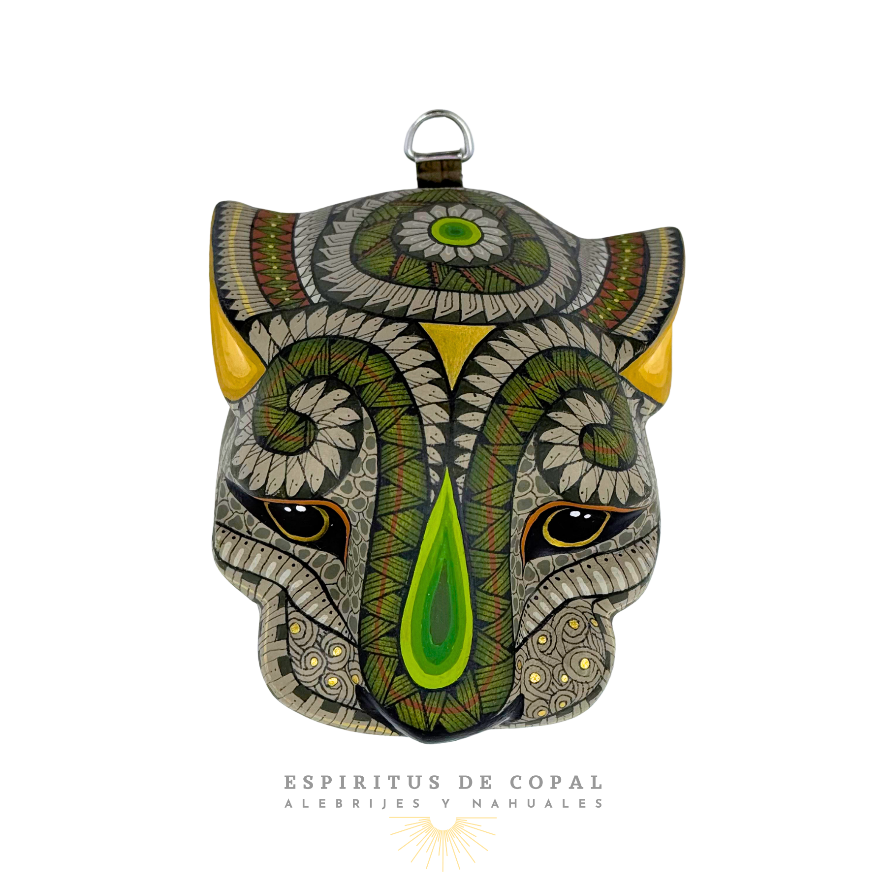 Cabeza de Jaguar | Espíritu Protector | Hecho a Mano | Espíritus de Copal | Oaxaca - Image 5