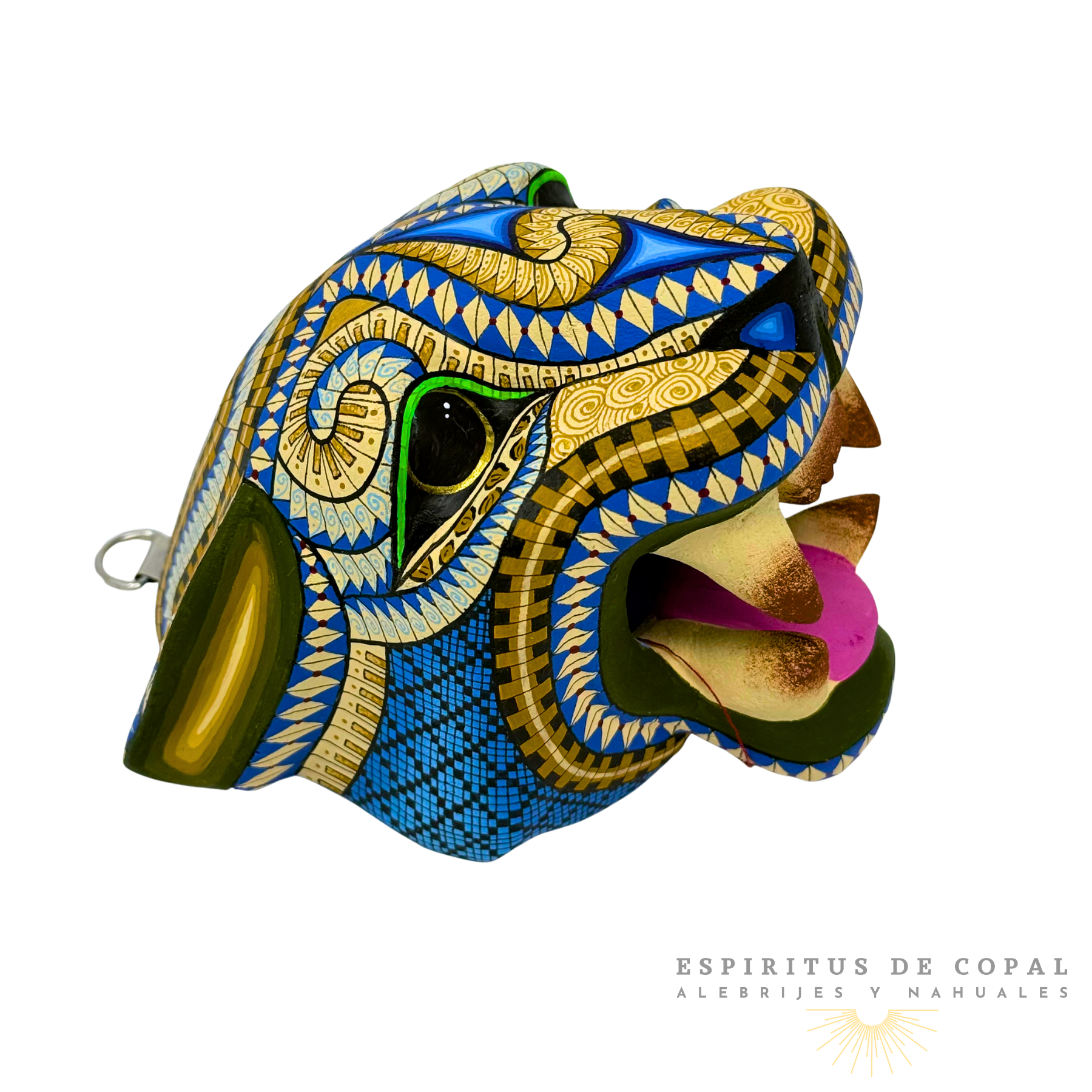 Cabeza de Jaguar | Presencia Ancestral | Hecho a Mano | Espíritus de Copal | Oaxaca - Image 4