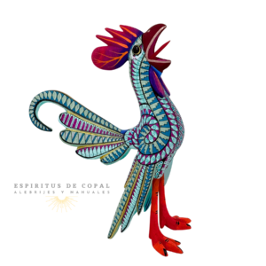 Gallo Madrugador | Renacimiento y Energía | Hecho a Mano | Espíritus de Copal | Oaxaca