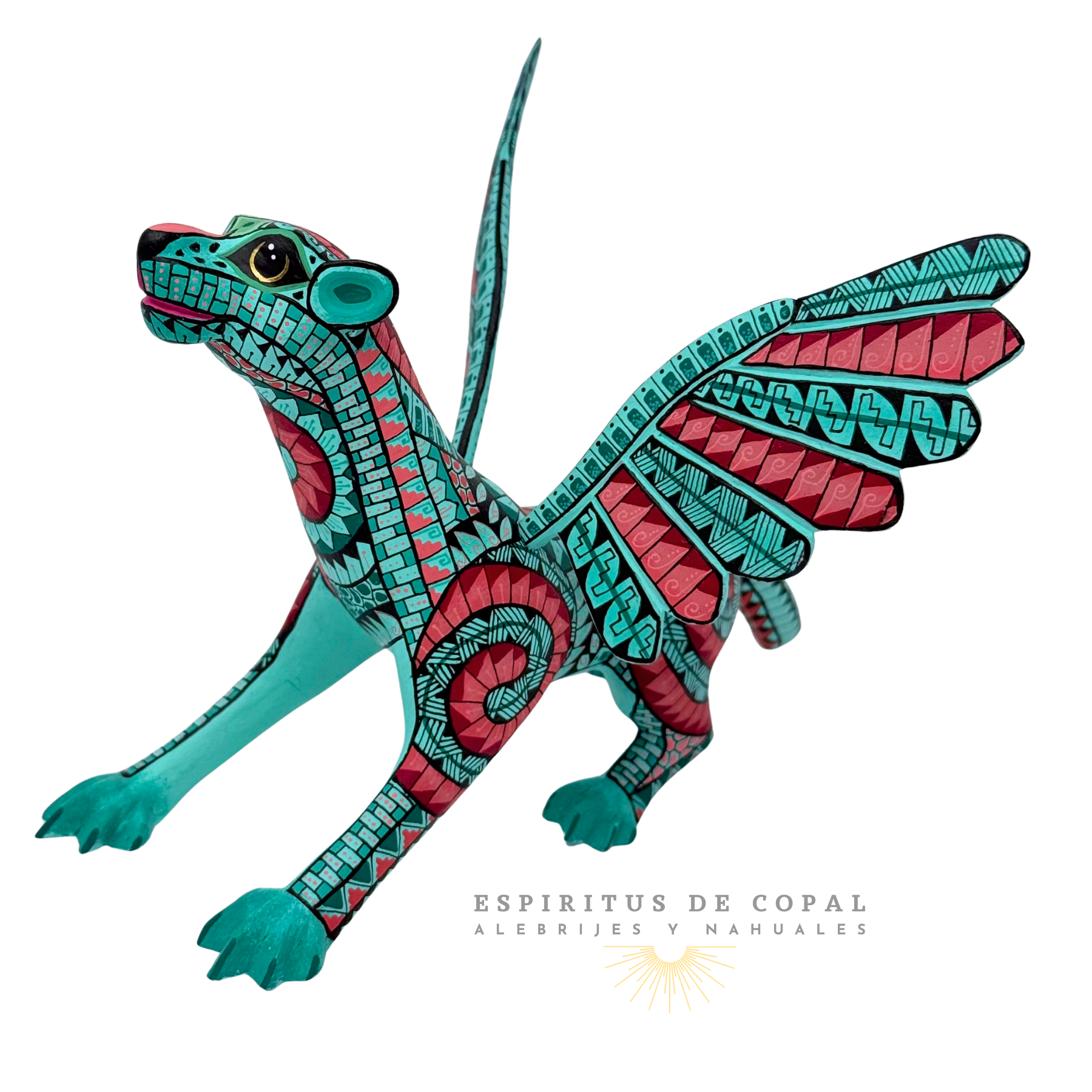 Jaguar Águila | Poder de los Cielos y la Tierra | Hecho a Mano | Espíritus de Copal | Oaxaca - Image 5