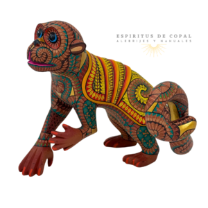 Mono Armadillo | Espíritu de Adaptación | Hecho a Mano | Espíritus de Copal | Oaxaca