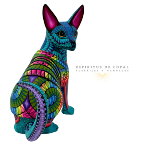Perro Armadillo | Guardián de la Naturaleza | Hecho a Mano | Espíritus de Copal | Oaxaca