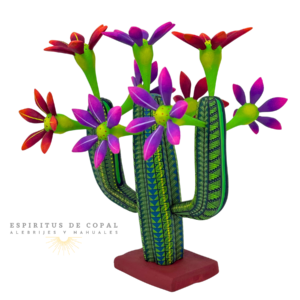 Cactus Zapoteco | Raíces y Resistencia | Hecho a Mano | Espíritus de Copal | Oaxaca