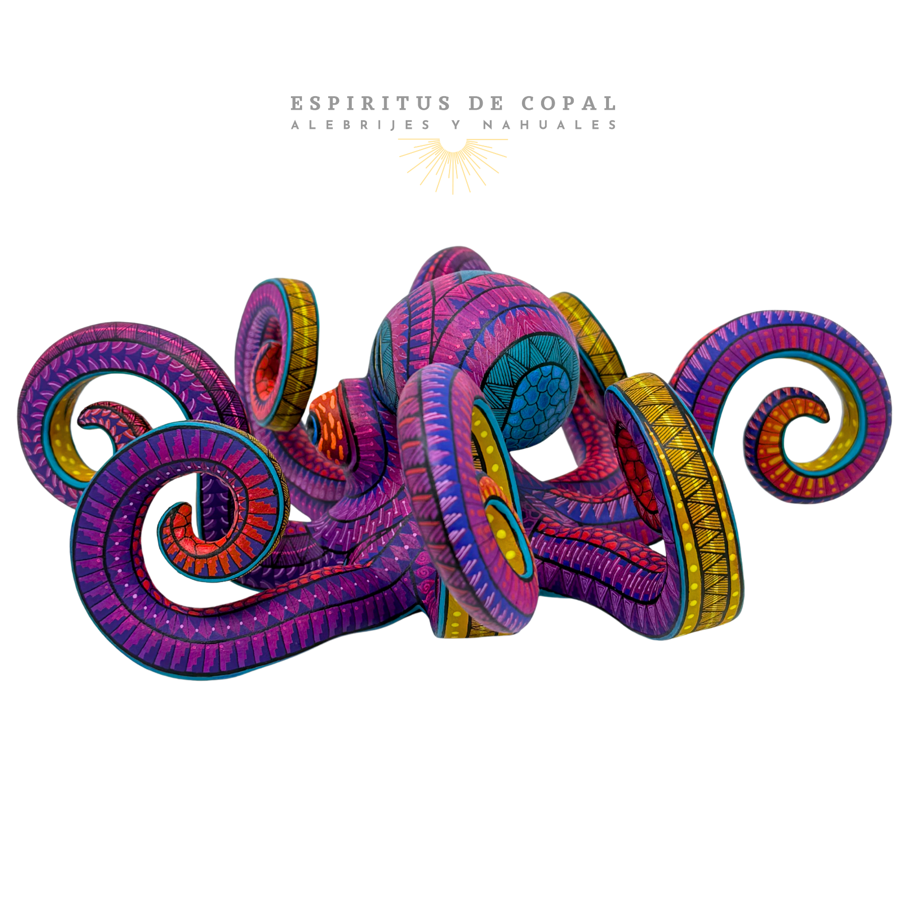 Pulpo Misterioso | Misterio y Adaptación | Hecho a Mano | Espíritus de Copal | Oaxaca - Image 6