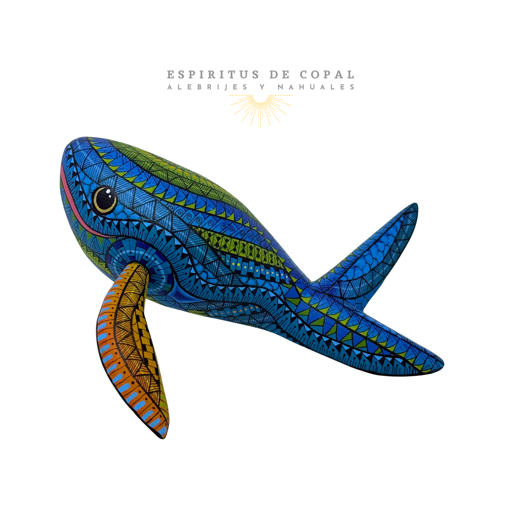 Ballena | Guardiana de los Mares | Hecho a Mano | Espíritus de Copal | Oaxaca - Image 2