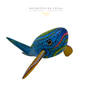 Ballena | Guardiana de los Mares | Hecho a Mano | Espíritus de Copal | Oaxaca