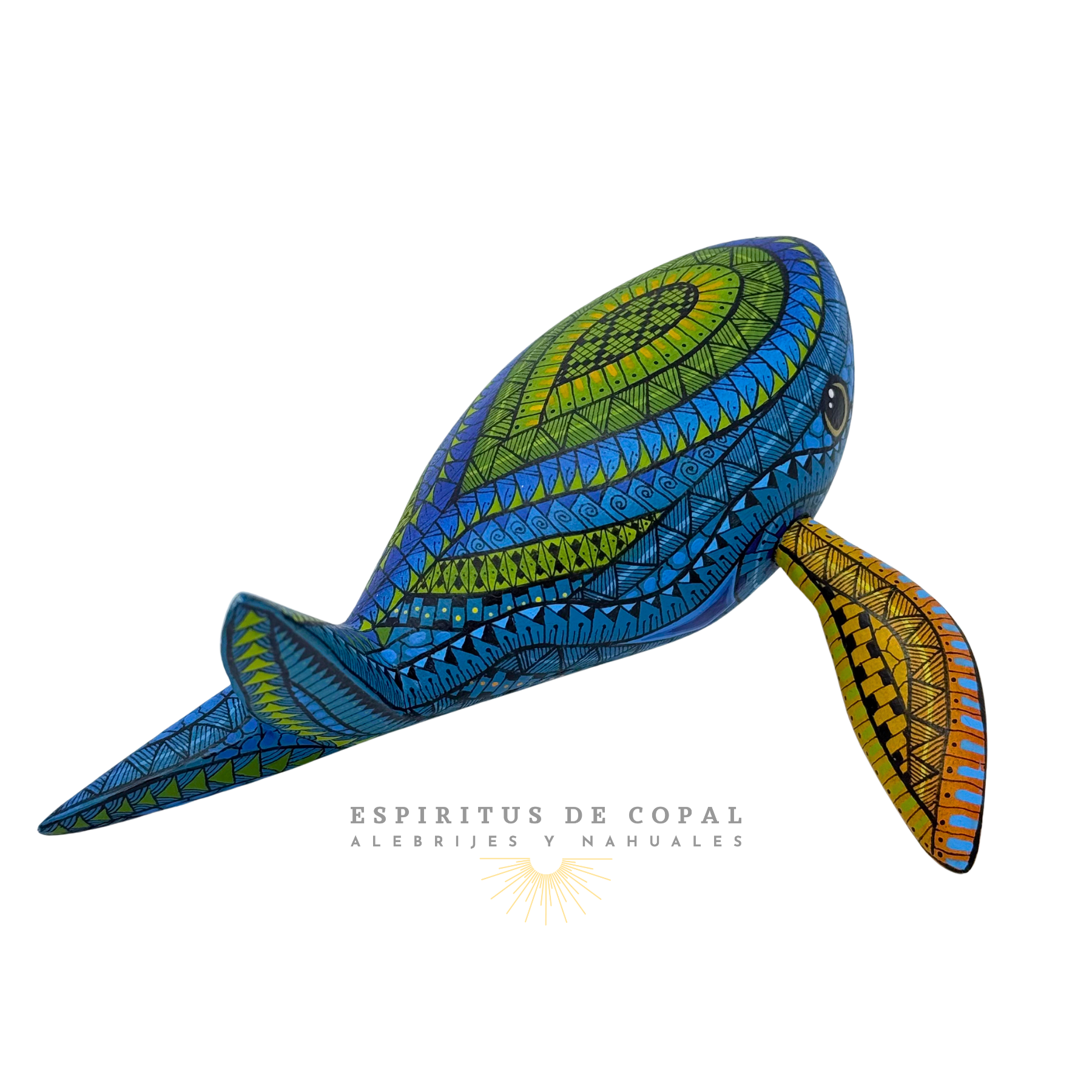 Ballena | Guardiana de los Mares | Hecho a Mano | Espíritus de Copal | Oaxaca - Image 4