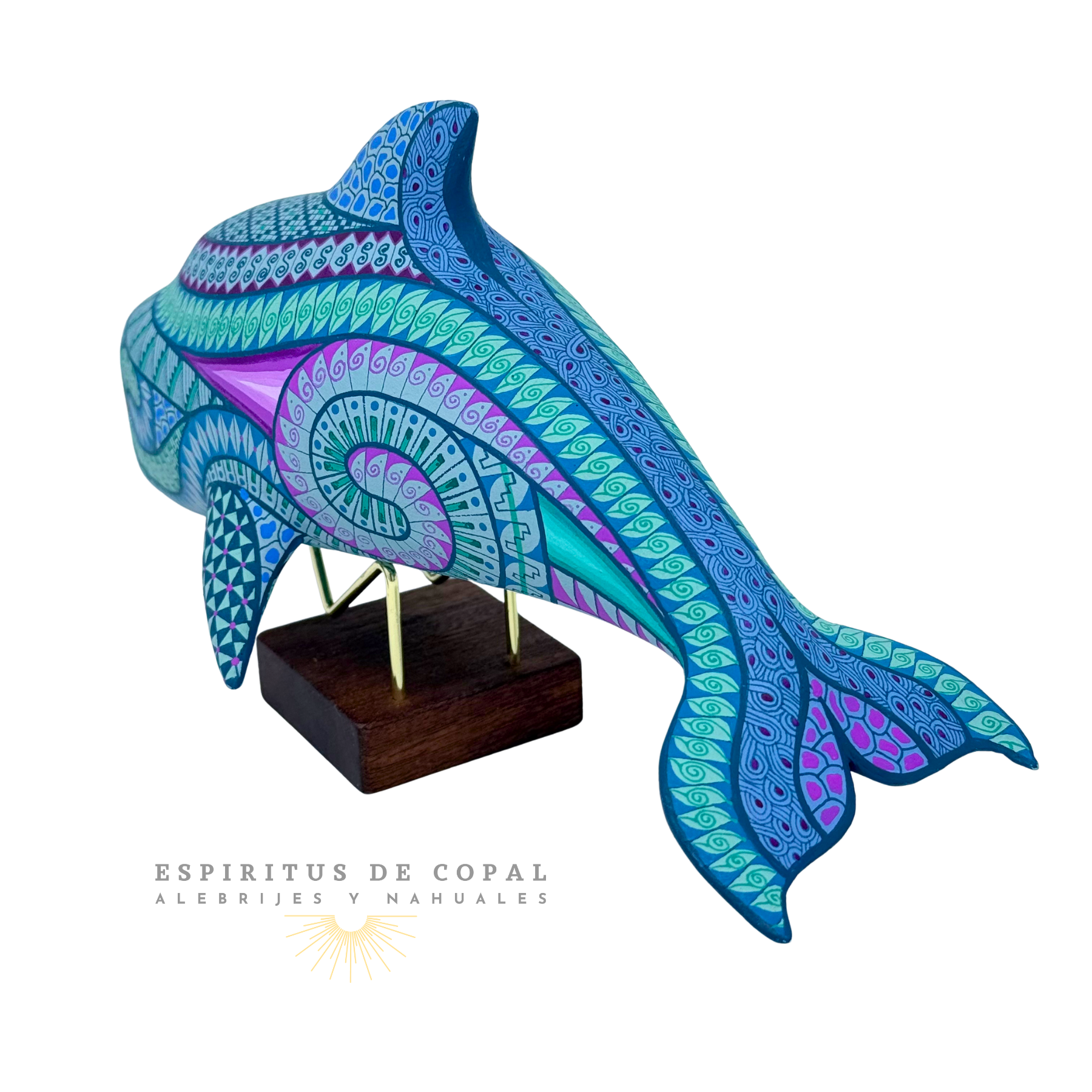 Vaquita Marina | Espíritu del Mar | Hecho a Mano | Espíritus de Copal | Oaxaca - Image 5