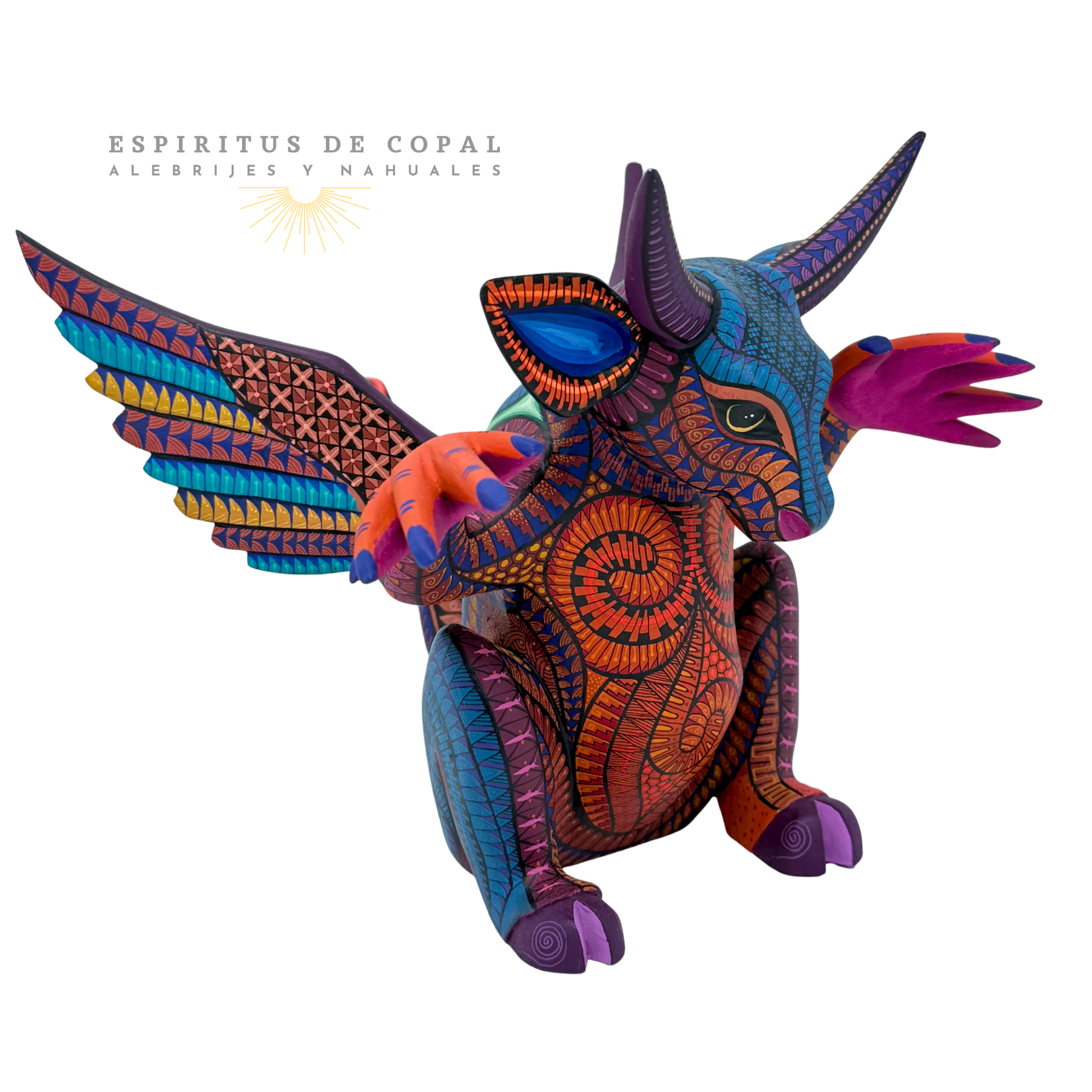 Dragón Toro | Fuerza Mítica | Hecho a Mano | Espíritus de Copal | Oaxaca - Image 3