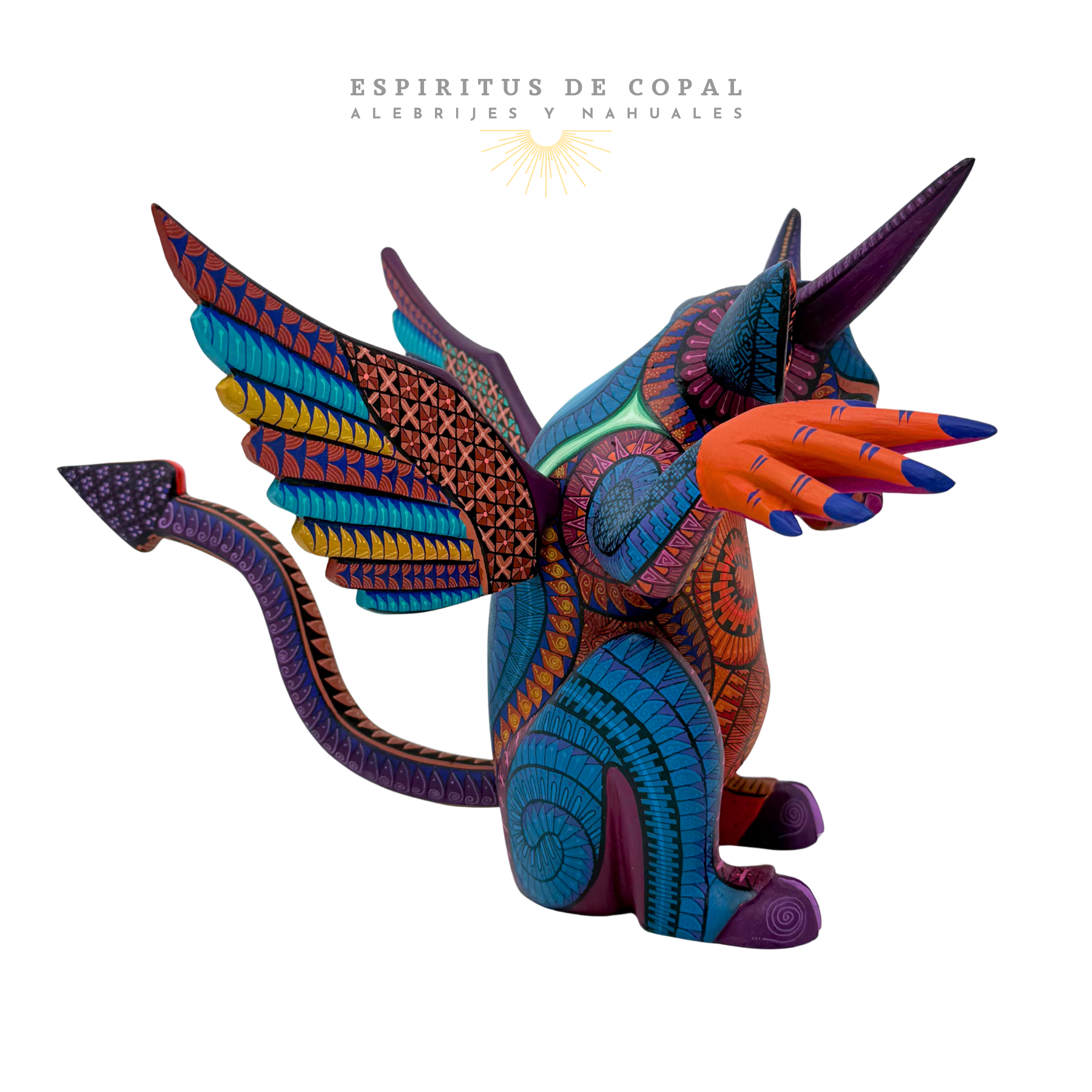 Dragón Toro | Fuerza Mítica | Hecho a Mano | Espíritus de Copal | Oaxaca - Image 4