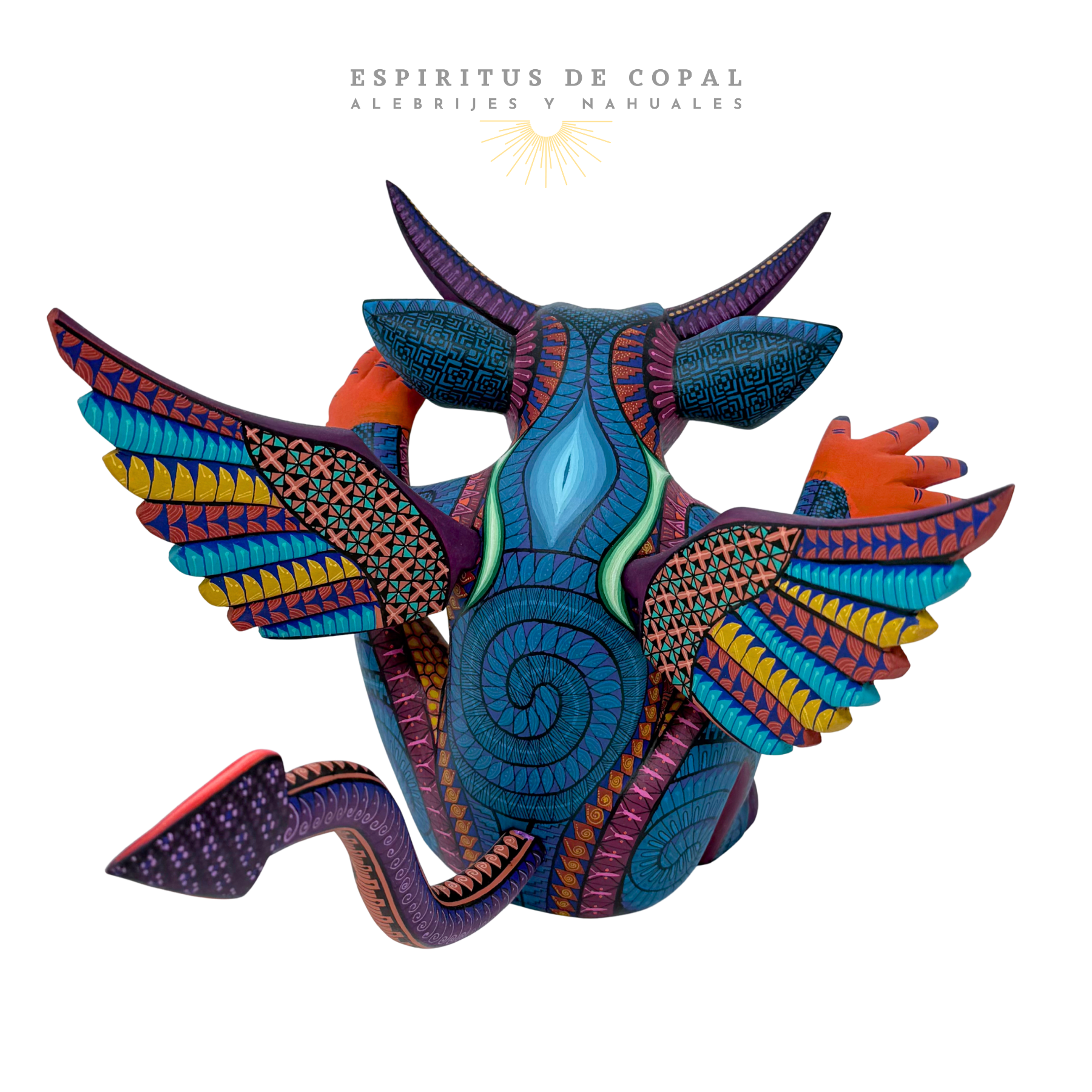 Dragón Toro | Fuerza Mítica | Hecho a Mano | Espíritus de Copal | Oaxaca - Image 5