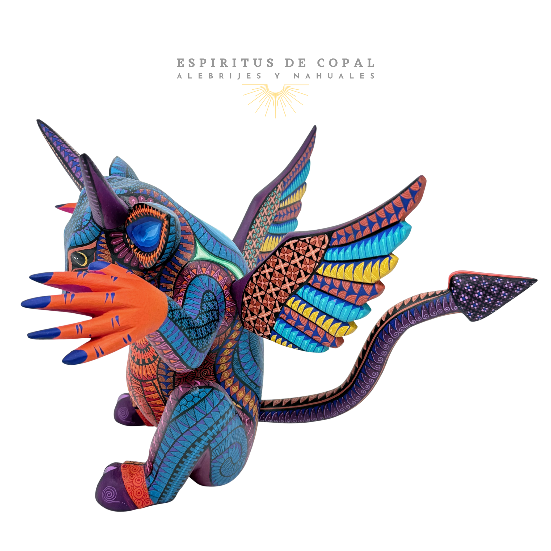 Dragón Toro | Fuerza Mítica | Hecho a Mano | Espíritus de Copal | Oaxaca - Image 6
