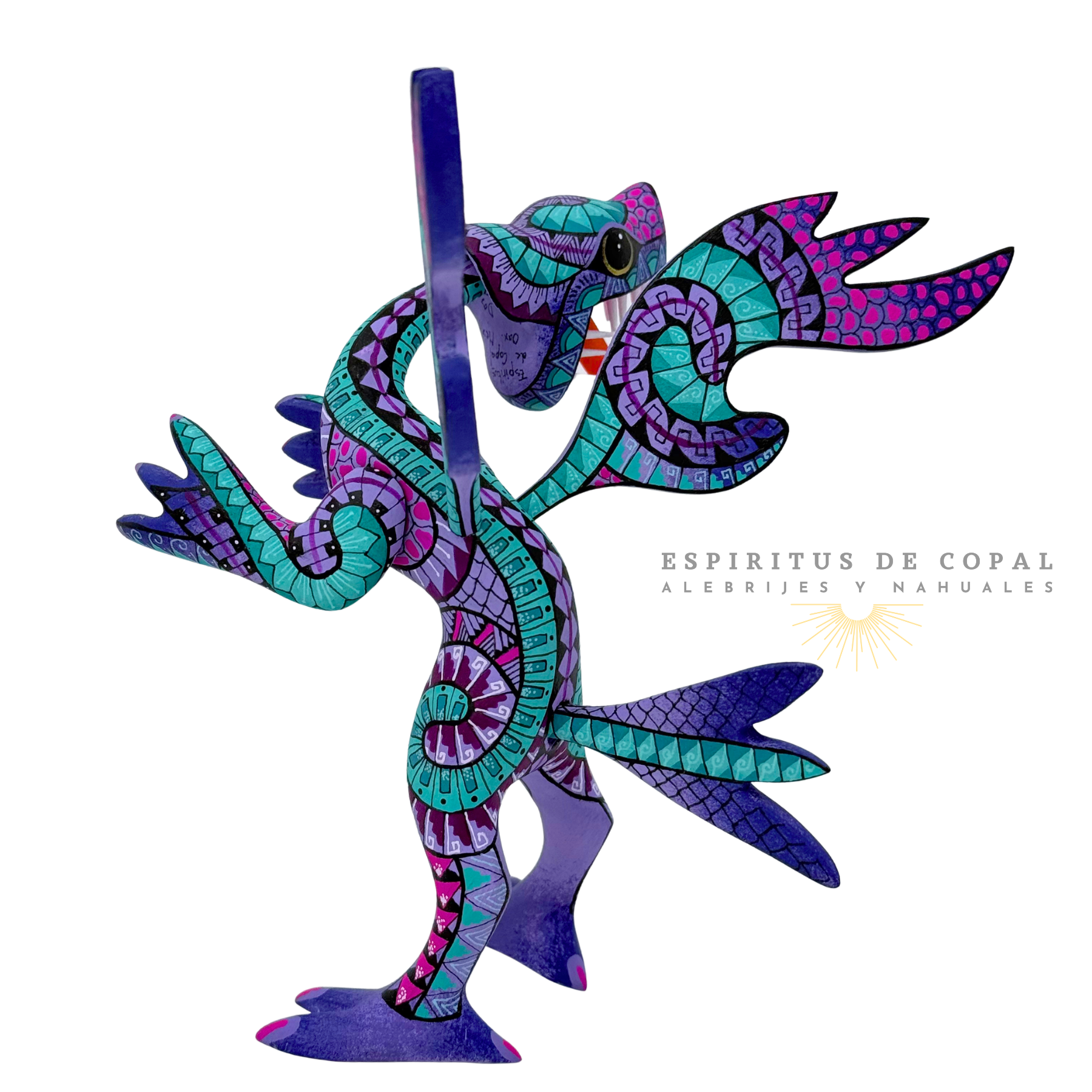 Dragón de Montaña | Guardián de la Tierra | Hecho a Mano | Espíritus de Copal | Oaxaca - Image 3