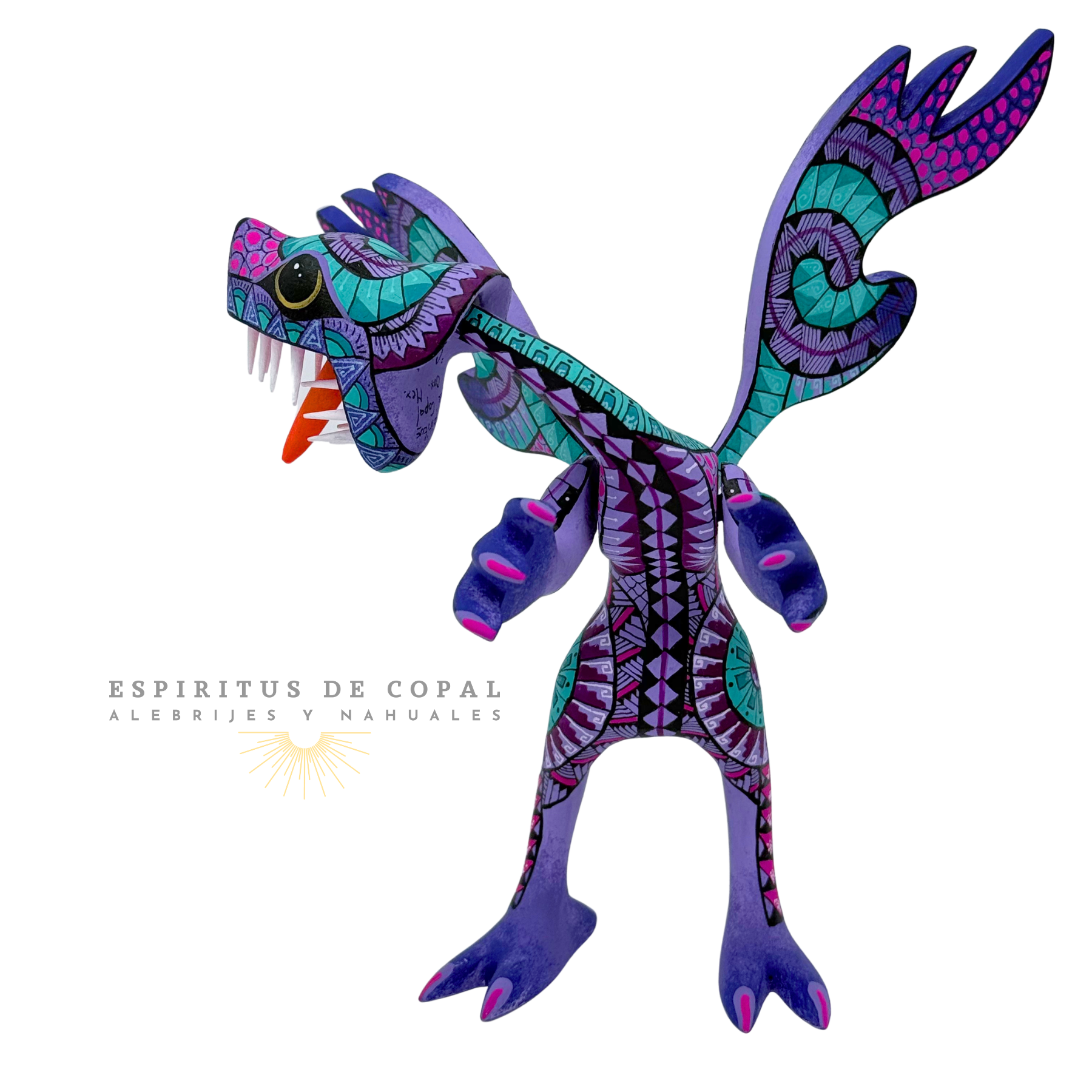 Dragón de Montaña | Guardián de la Tierra | Hecho a Mano | Espíritus de Copal | Oaxaca - Image 4