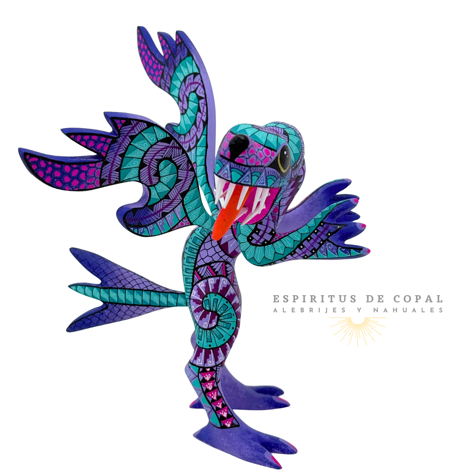Dragón de Montaña | Guardián de la Tierra | Hecho a Mano | Espíritus de Copal | Oaxaca - Image 5