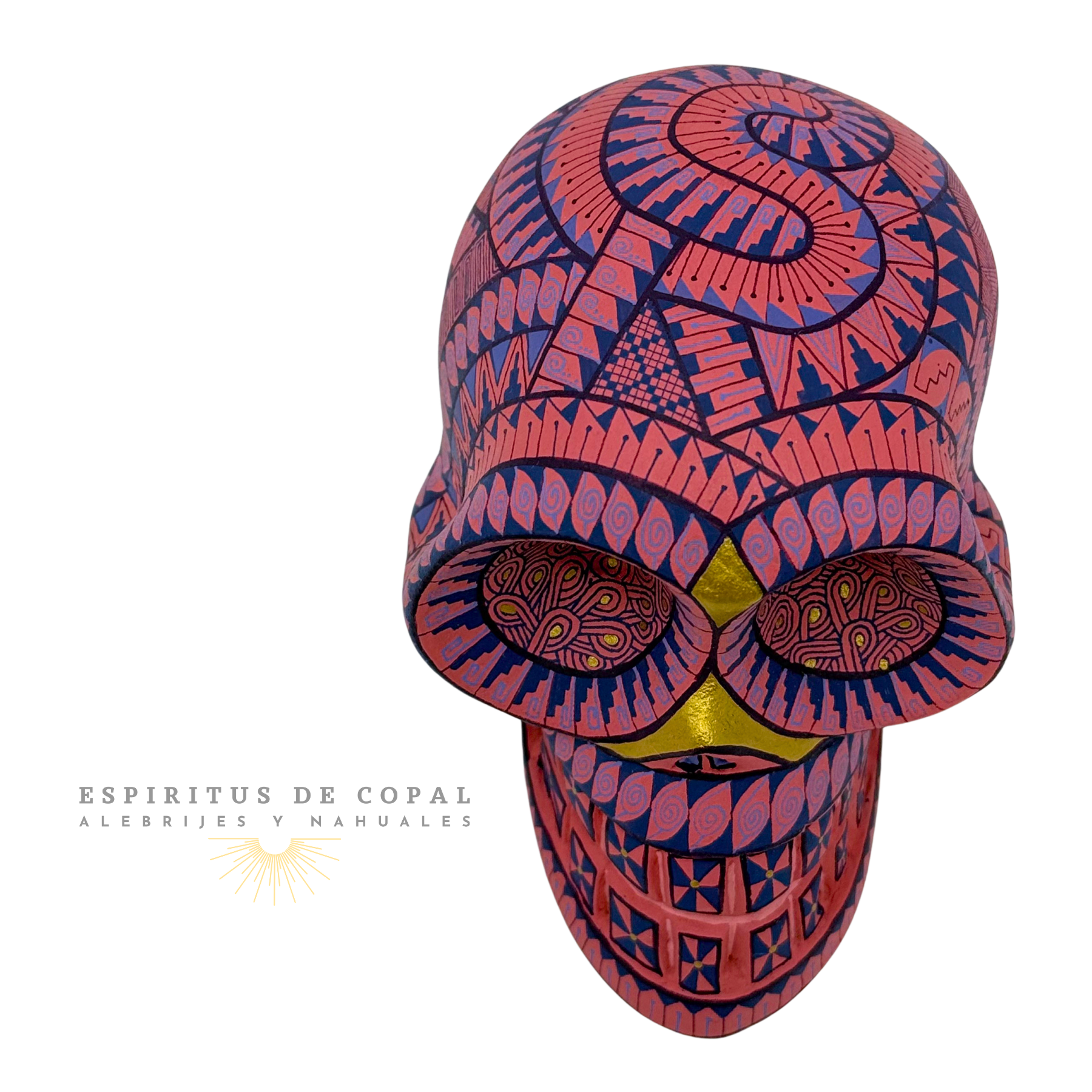 Cráneo Día de Muertos | Memoria Ancestral | Hecho a Mano | Espíritus de Copal | Oaxaca - Image 3
