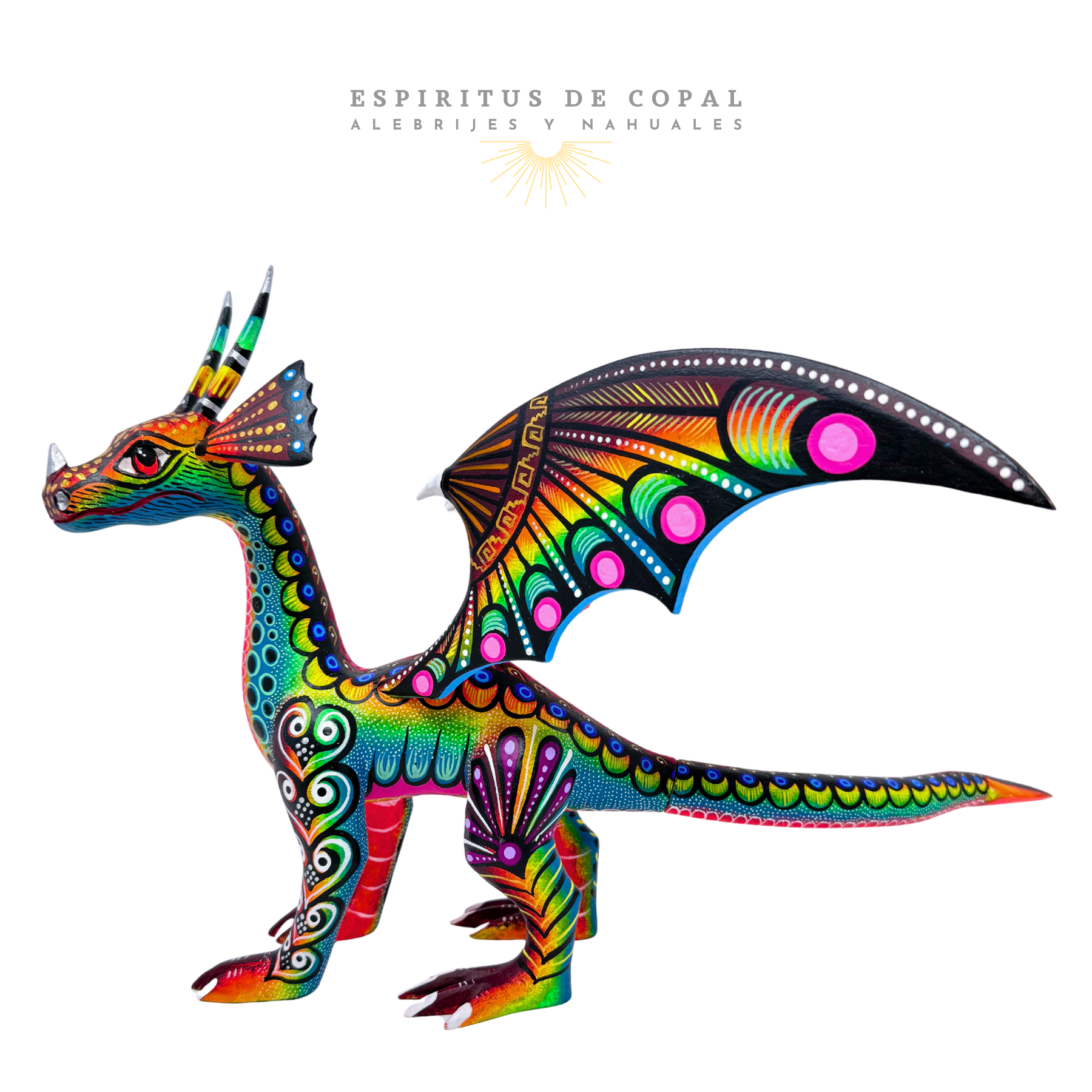 Dragón Naciente | Herencia Zapoteca | Hecho a Mano | Espíritus de Copal | Oaxaca - Image 2