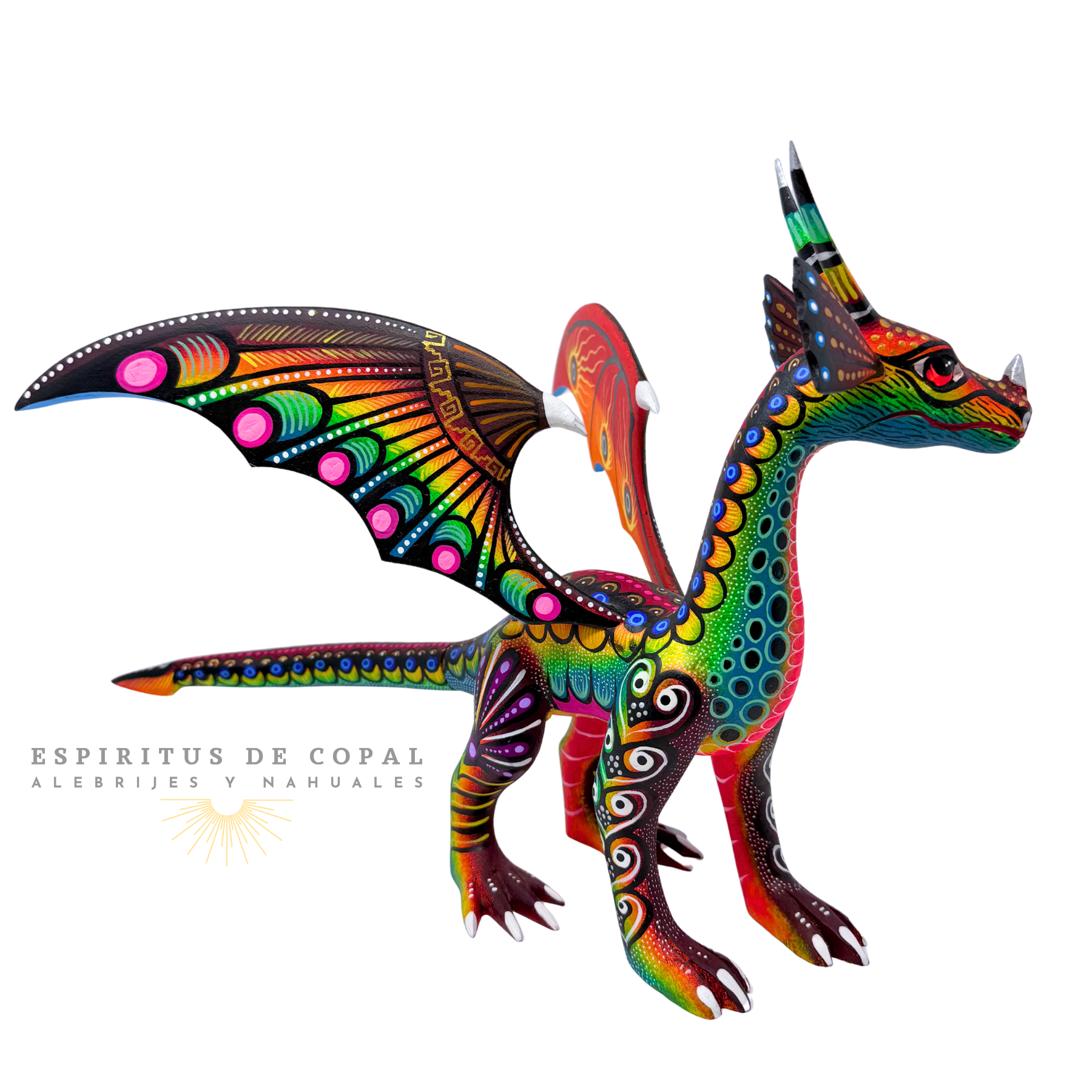 Dragón Naciente | Herencia Zapoteca | Hecho a Mano | Espíritus de Copal | Oaxaca - Image 5