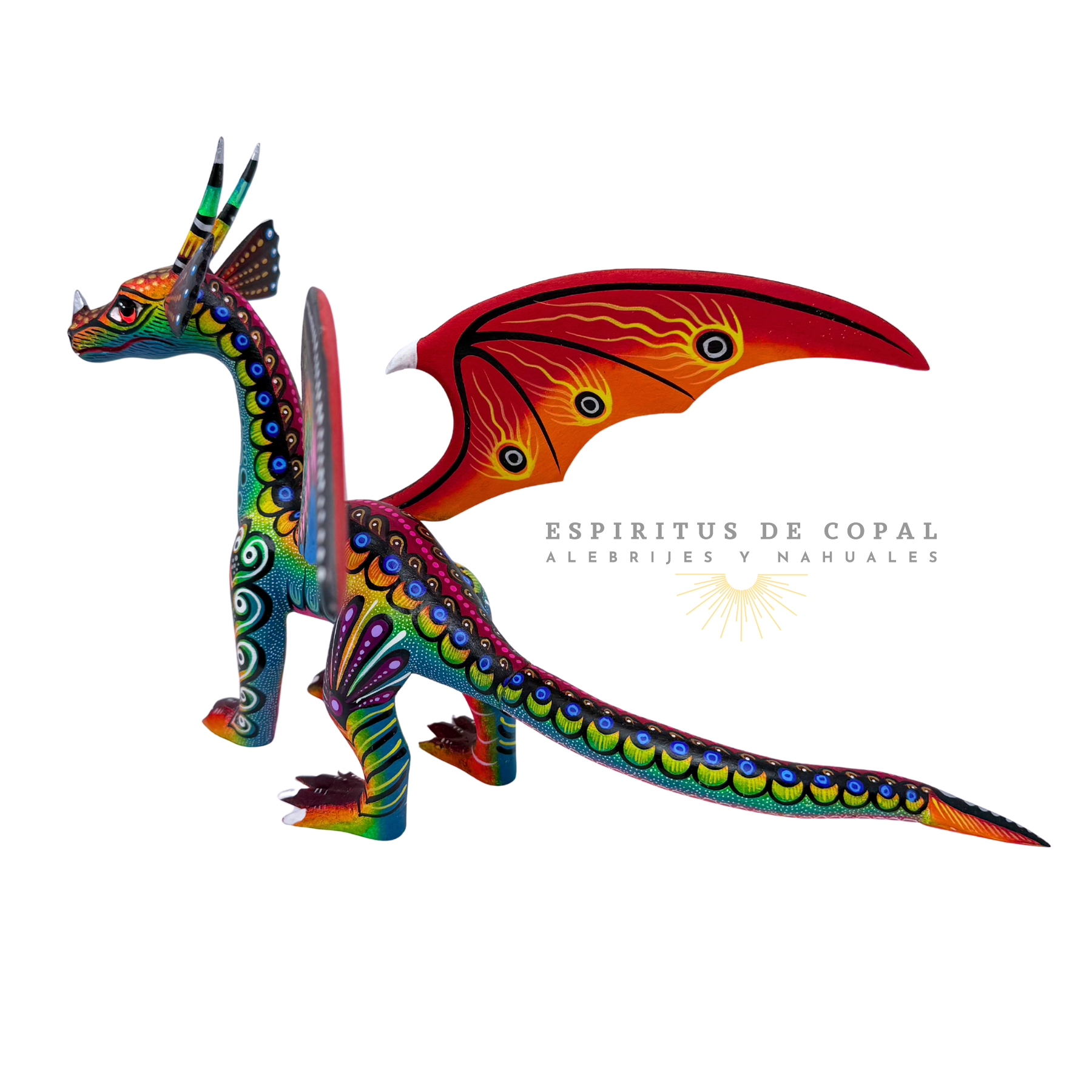 Dragón Naciente | Herencia Zapoteca | Hecho a Mano | Espíritus de Copal | Oaxaca - Image 6