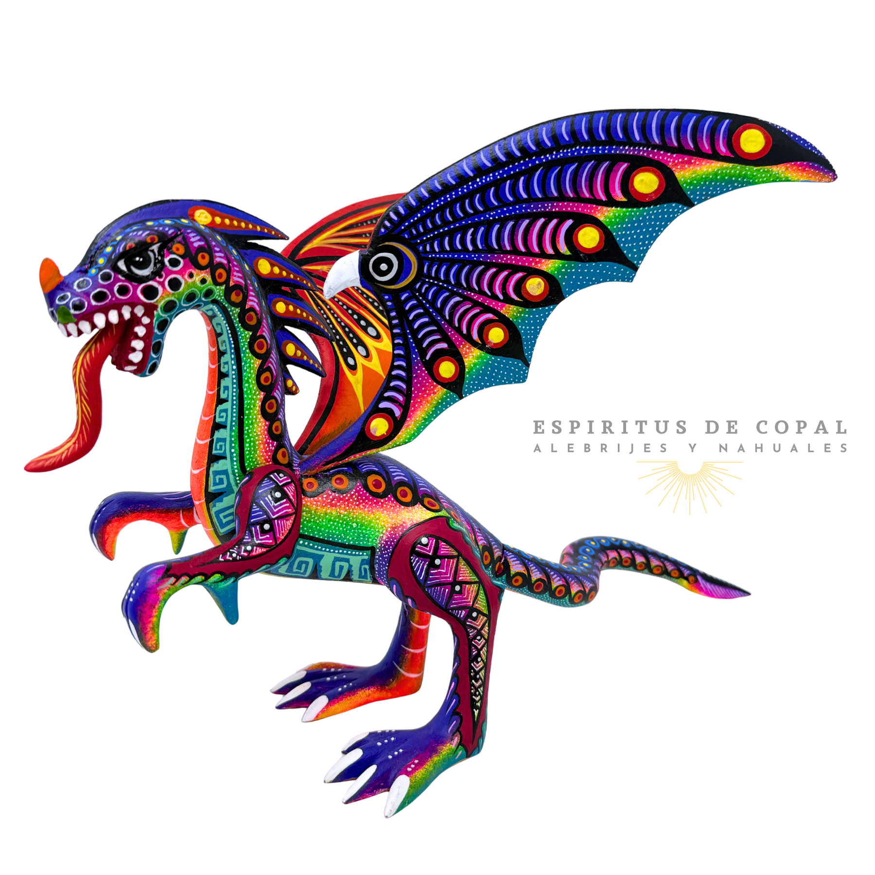 Dragón de Cresta | Misticismo | Hecho a Mano | Espíritus de Copal | Oaxaca - Image 2