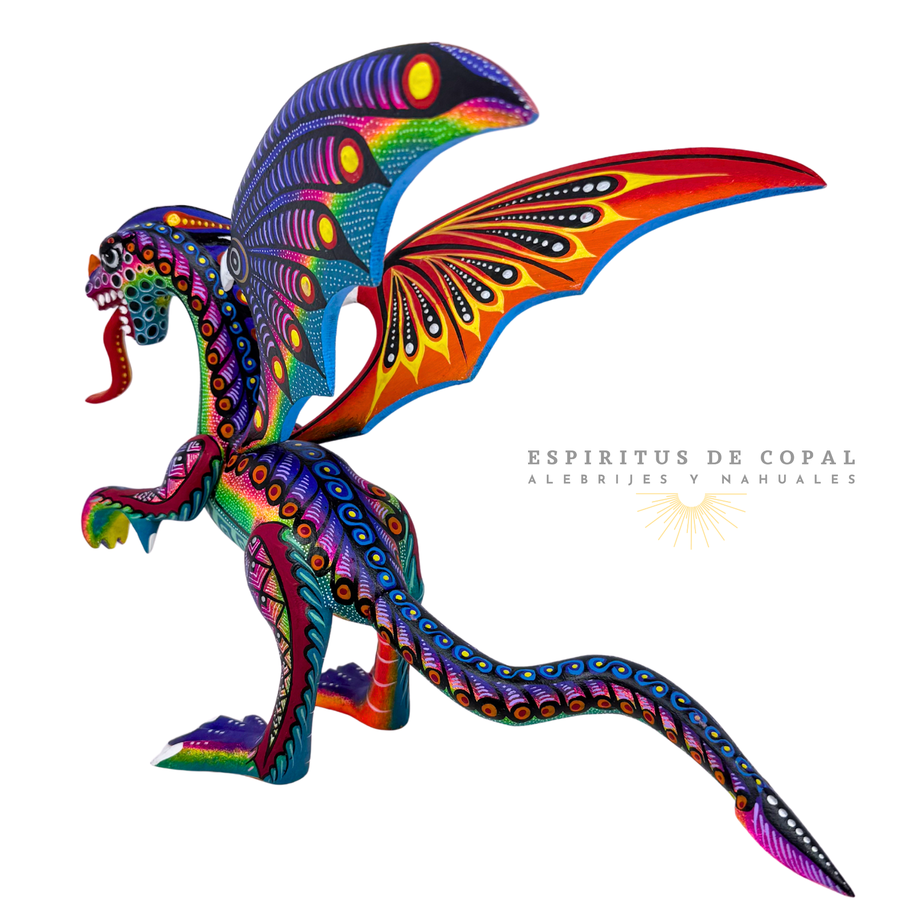 Dragón de Cresta | Misticismo | Hecho a Mano | Espíritus de Copal | Oaxaca - Image 3