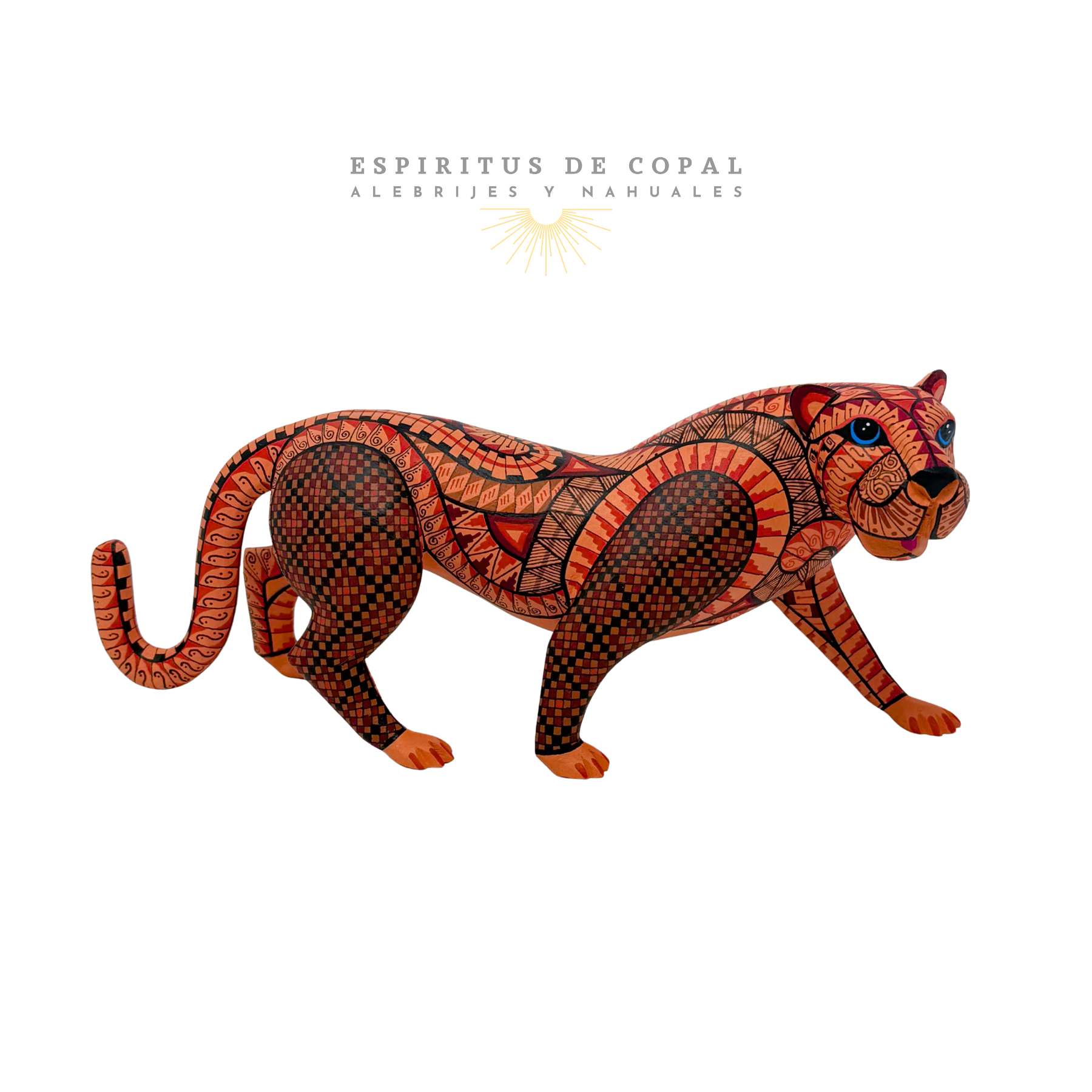 Jaguar | Poder Ancestral | Hecho a Mano | Espíritus de Copal | Oaxaca