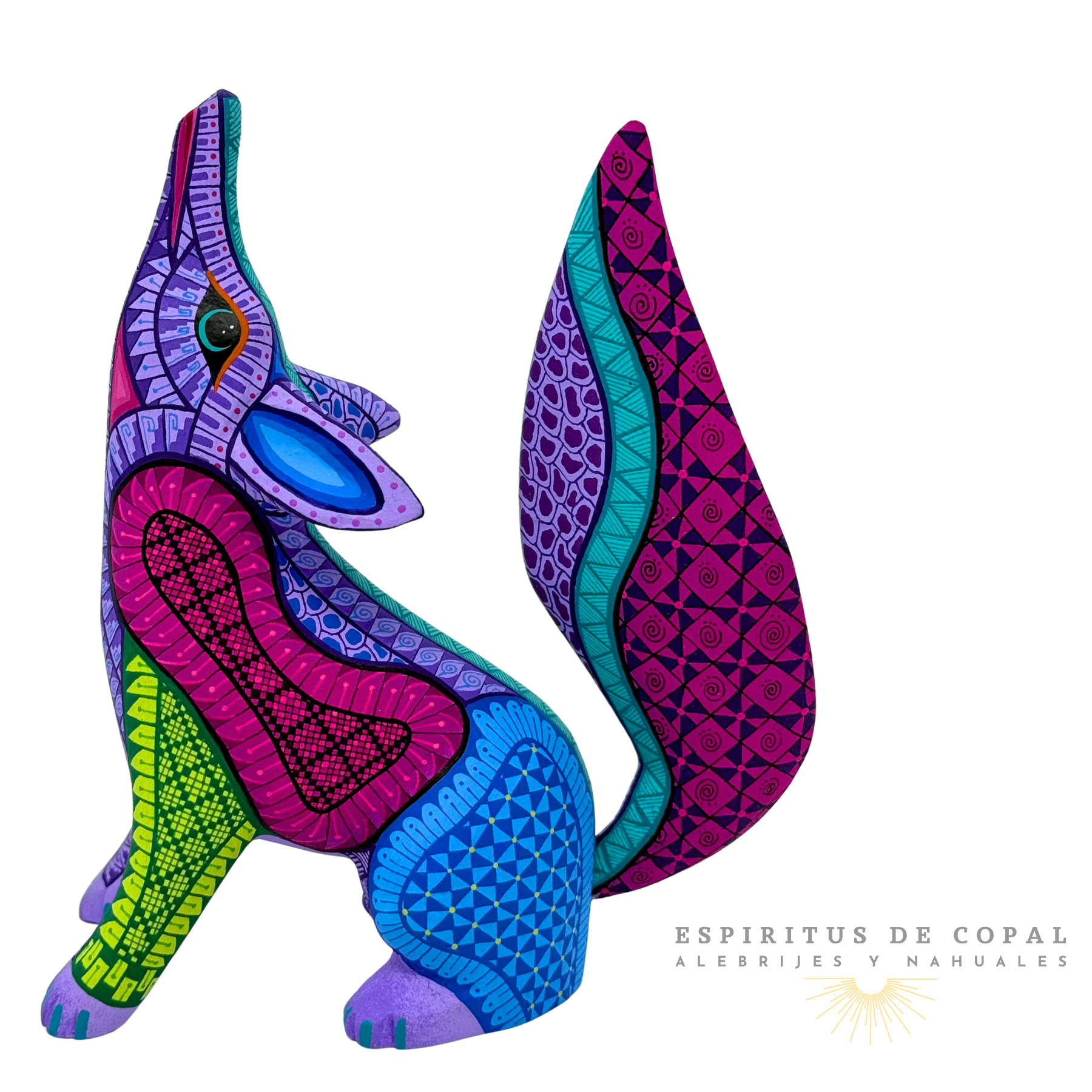 Coyote | Astucia Ancestral | Hecho a Mano | Espíritus de Copal | Oaxaca - Image 2