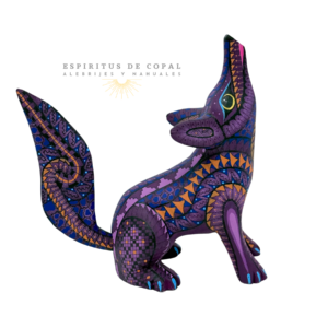 Coyote | Sabiduría y Astucia | Hecho a Mano | Espíritus de Copal | Oaxaca