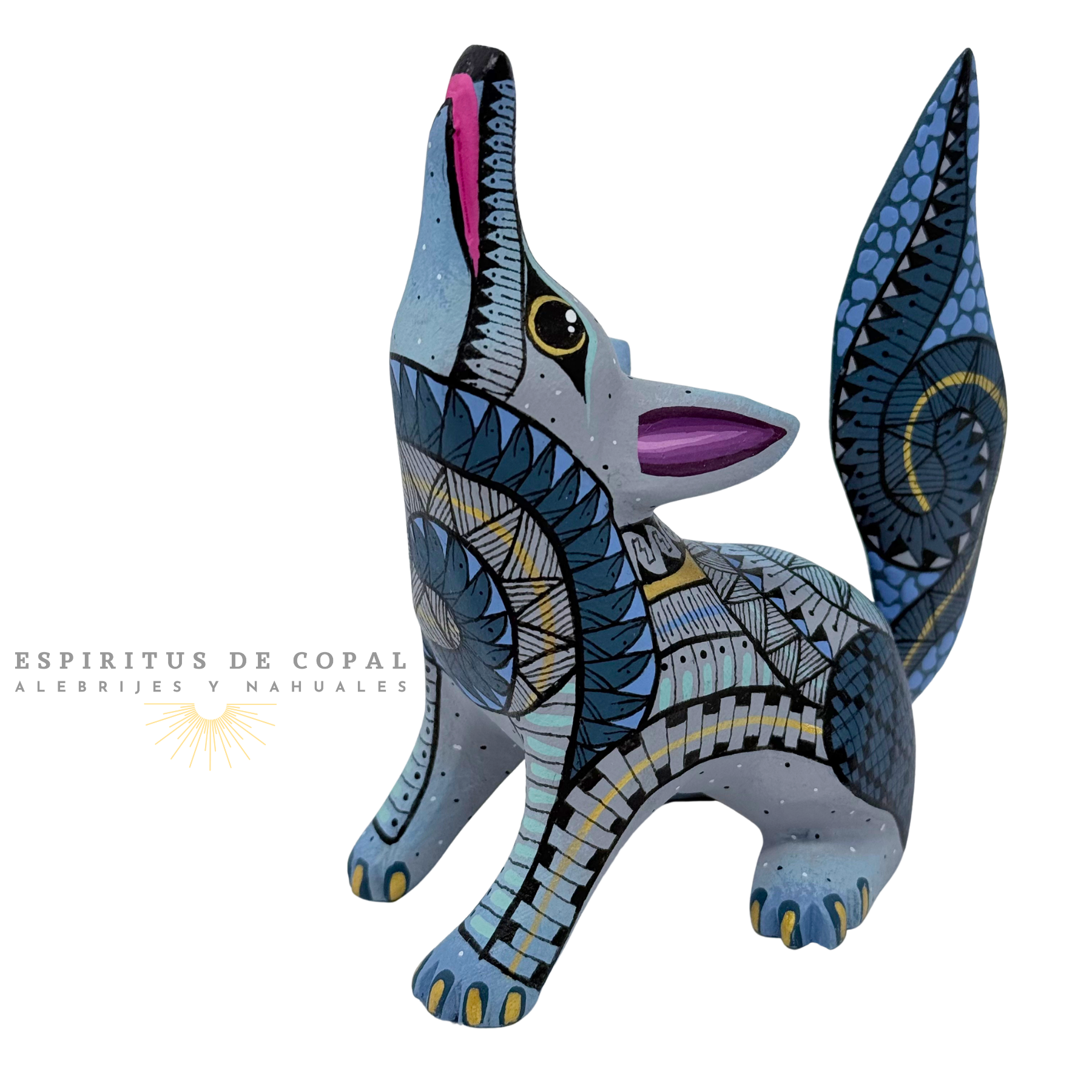 Coyote | Espíritu Libre | Hecho a Mano | Espíritus de Copal | Oaxaca - Image 3