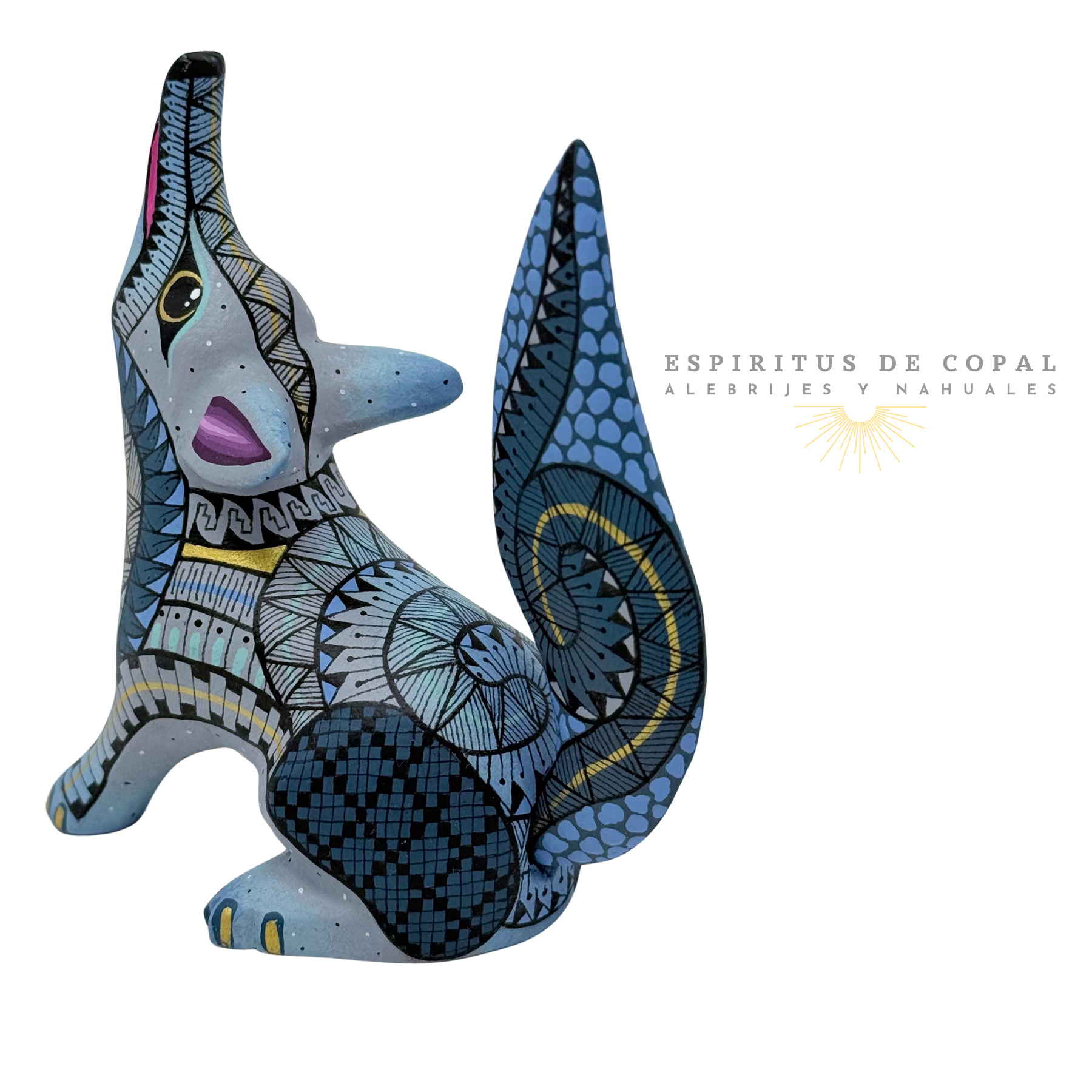 Coyote | Espíritu Libre | Hecho a Mano | Espíritus de Copal | Oaxaca - Image 4